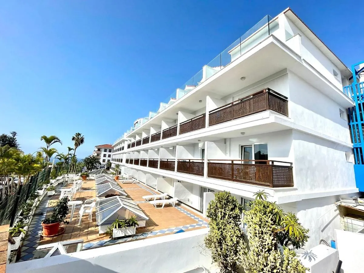 アパート プエルト・デ・ラ・クルスBonito Estudio Con Wifi, Ac, Piscina En Puerto De La Cruzアパートメント