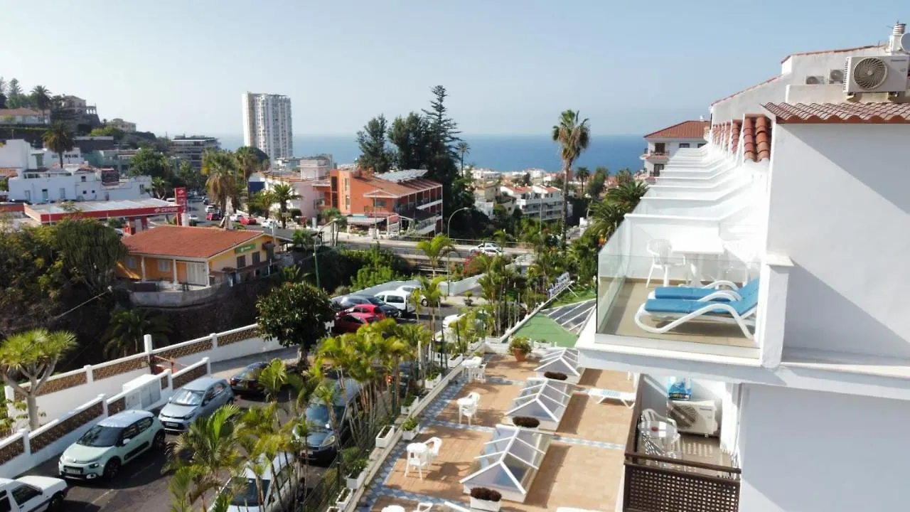 プエルト・デ・ラ・クルスBonito Estudio Con Wifi, Ac, Piscina En Puerto De La Cruzアパートメント プエルト・デ・ラ・クルス